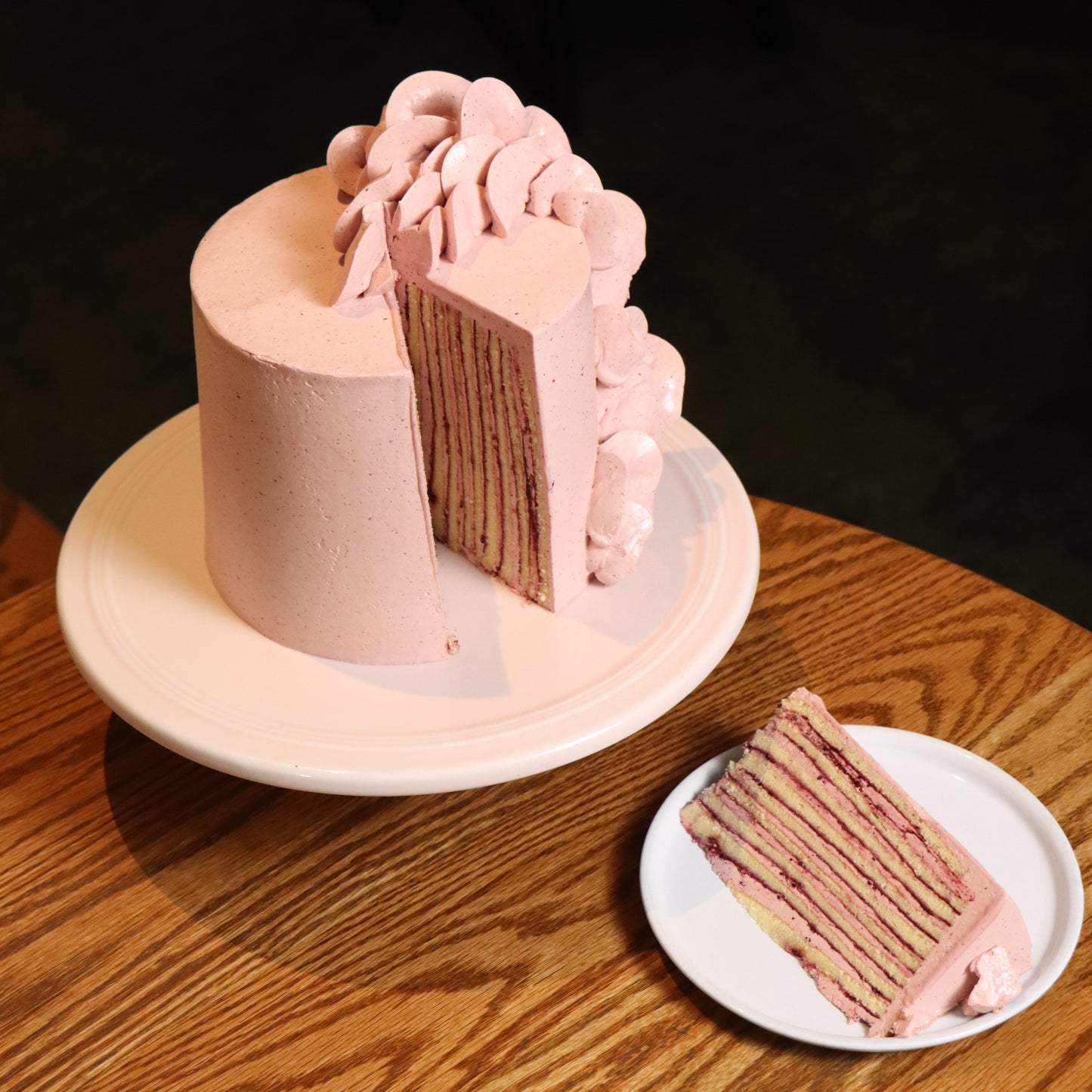Blackberry, Lemon & Earl Grey cake