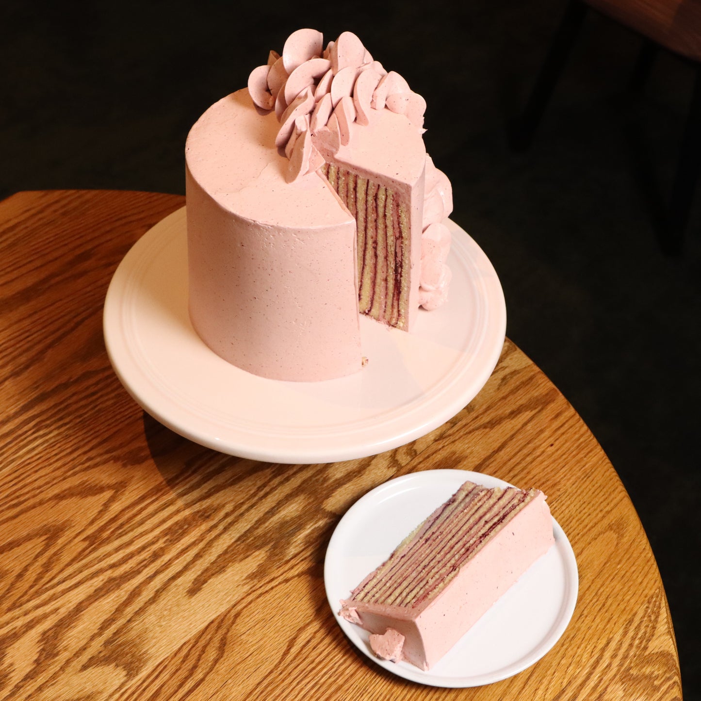Blackberry, Lemon & Earl Grey cake