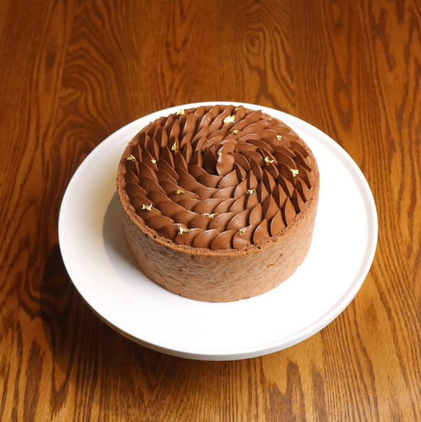 Chocolate &Pear Charlotte