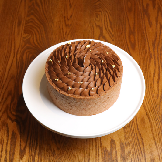 Chocolate &Pear Charlotte