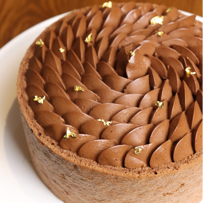 Chocolate &Pear Charlotte